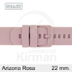 Imagen de CORREA SMART SILICONA ROSA ARIZONA 22MM