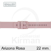 Imagen de CORREA SMART SILICONA ROSA ARIZONA 22MM