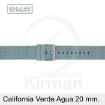 Imagen de CORREA SMART SILICONA VERDE AGUA CALIFORNIA 20 MM