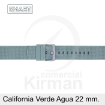 Imagen de CORREA SMART SILICONA VERDE AGUA CALIFORNIA 22 MM