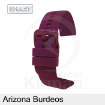 Imagen de CORREA SMART SILICONA BURDEOS ARIZONA 22MM