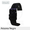 Imagen de CORREA SMART SILICONA NEGRA ARIZONA 22MM