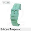 Imagen de CORREA SMART SILICONA TURQUESA ARIZONA 20MM
