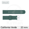 Imagen de CORREA SMART SILICONA VERDE CALIFORNIA 20 MM
