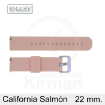 Imagen de CORREA SMART SILICONA SALMÓN CALIFORNIA 22 MM