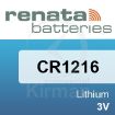 Imagen de Batería de litio Renata CR 1216