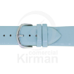 Imagen de Correa de piel de color celeste de 24 mm