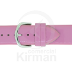 Imagen de Correa de piel de color rosa de 24 mm