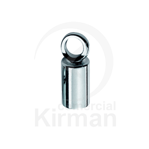 Imagen de Terminal forrado con anilla 6 x 3.6 mm. (Ø) Plata 925