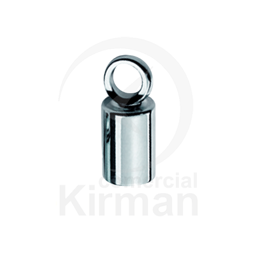 Imagen de Terminal forrado con anilla 6 x 4.1 mm. (Ø) Plata 925