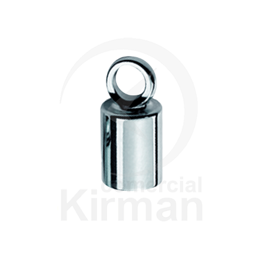 Imagen de Terminal forrado con anilla 6 x 5.1 mm. (Ø) Plata 925