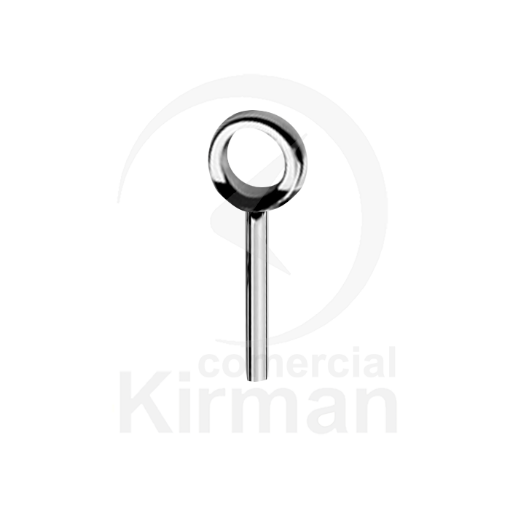 Imagen de Terminal liso con anilla 6 x 1.6 mm. (Ø) Plata 925