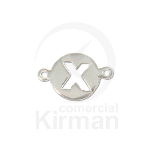 Imagen de Entrepieza letra X 16.0 mm. Plata 925