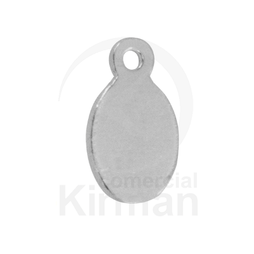 Imagen de Terminal chapa contraste Plata 925