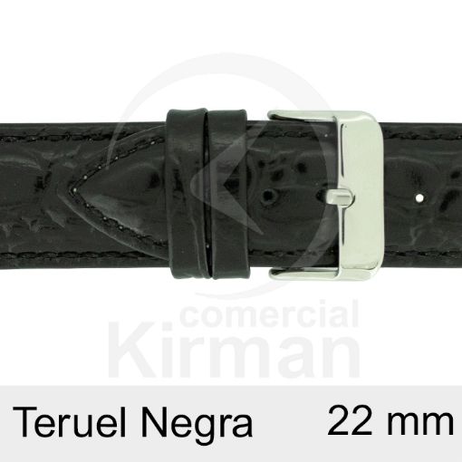 Imagen de Teruel de color negra de 22 mm