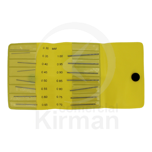Imagen de Surtido de brocas de acero HSS de Ø desde 0.3 mm a 1.0 mm