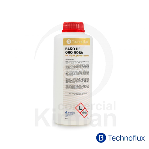 Imagen de Baño de oro rosa Technoflux
