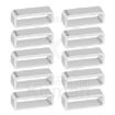 Imagen de Trabillas blancas de PVC - 22 mm.
