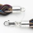 Imagen de 2 Terminales para pulseras de plata 925 con Ø interior de 8.0 mm