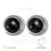 Imagen de Serie Regular Modelo Bola Plateada Perla Negra