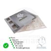 Imagen de Serie Regular Surtido de Formas Plateadas  Zirconita Blanca