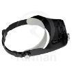 Imagen de Binocular de visera con luz giratoria y visera móvil de 1.2, 1.8, 2.5 y 3.5x