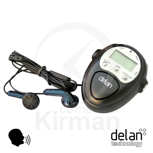 Imagen de Podómetro parlante digital Delan Technology con radio