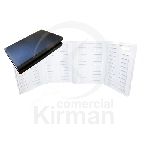 Carpeta para almacenar 40 correas de reloj de talla hasta 18mm.