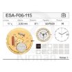 Imagen de Movimiento de pulsera ETA F06-111