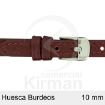 Imagen de CORREA PIEL BURDEOS HUESCA 10MM