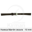 Imagen de CORREA PIEL MARRÓN OSCURO HUESCA 10MM