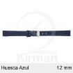 Imagen de CORREA PIEL AZUL HUESCA 12MM