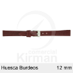 Imagen de CORREA PIEL BURDEOS HUESCA 12MM