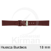 Imagen de CORREA PIEL BURDEOS HUESCA 14MM