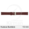 Imagen de CORREA PIEL BURDEOS HUESCA 16MM
