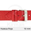 Imagen de CORREA PIEL ROJA HUESCA 10MM