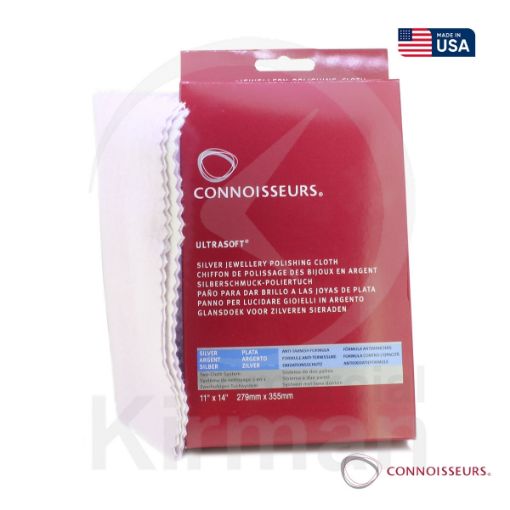 Gamuza para limpiar plata de Connoisseurs