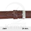 CORREA PIEL MARRÓN JAEN 24MM