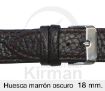 Imagen de Huesca de color marrón oscuro de 18 mm