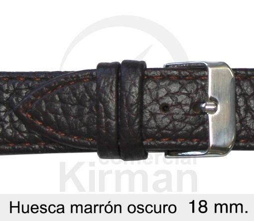 Imagen de Huesca de color marrón oscuro de 18 mm