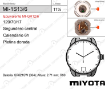 Imagen de Movimiento de pulsera de cuarzo Miyota 1S13 con calendario a las 6h