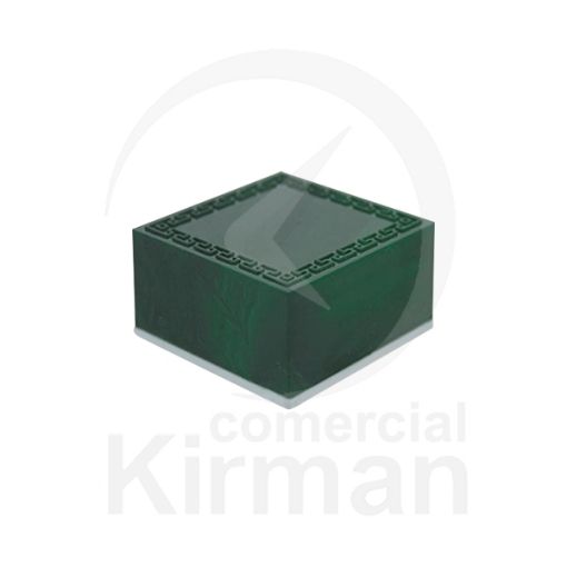 Imagen de Caja de plástico para pendientes y sortijas de 40 x 40 x 27 mm