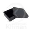 Imagen de Caja de cartón negra 85 x 85 x 30 mm