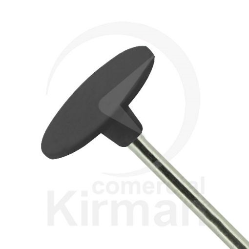 Pulidor montado en forma de disco negro 