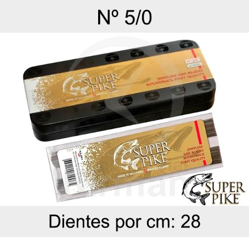 Imagen de 1440 PELOS DE SEGUETA VALLORBE Nº 5/0