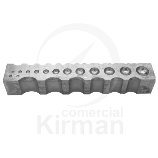 Imagen de Bloque de embutir de acero con base rectangular