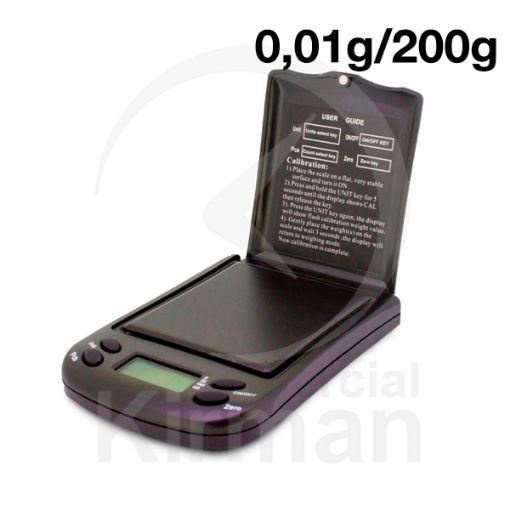 BALANZA ELECTRÓNICA 200/0,1 GRS.	