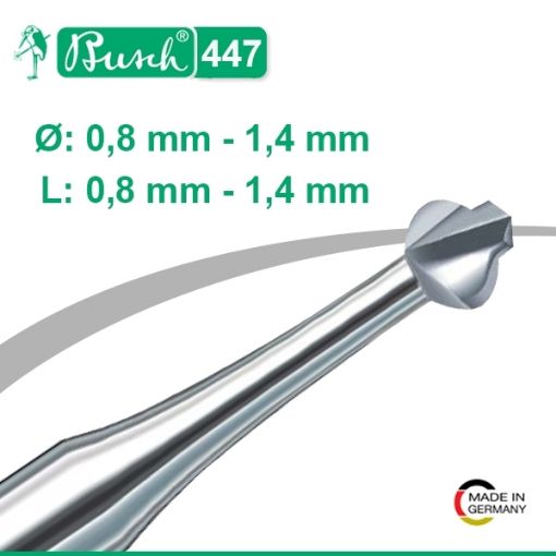 Brocas Acero Bush 447