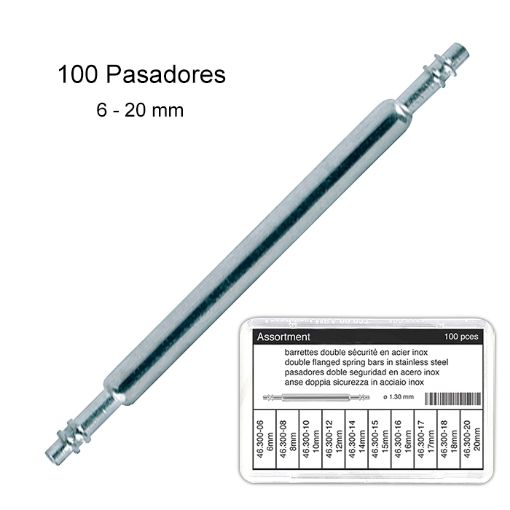 Imagen de Surtido de 100 pasadores de doble seguridad - MSA 99.027