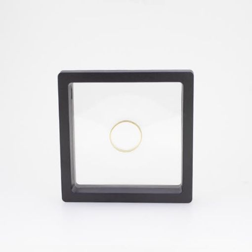 ESTUCHE NEGRO EXPOSITOR TRANSPARENTE